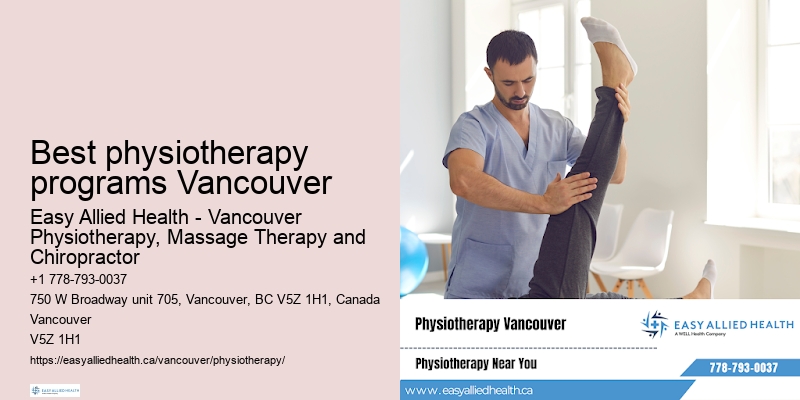 Best physiotherapy programs Vancouver physiotherapy for runners