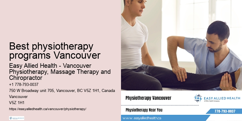 Physiotherapy assessments Best physiotherapy programs Vancouver