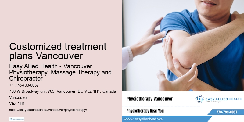 Customized treatment plans Vancouver physiotherapy for functional movement