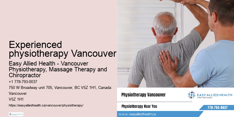 Chronic pain physiotherapy Experienced physiotherapy Vancouver