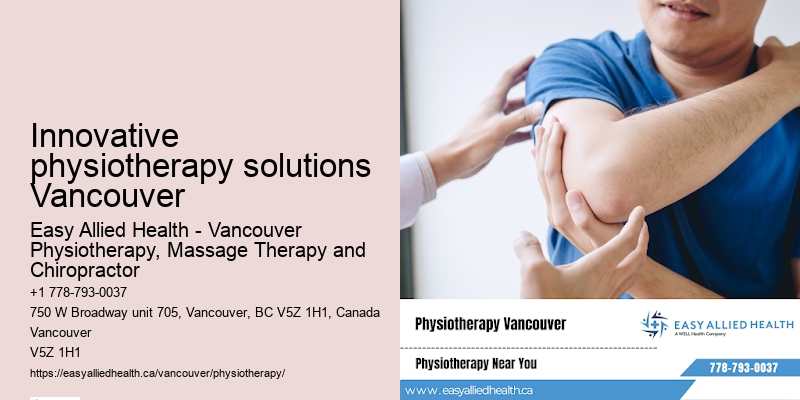 Customized sports injury rehabilitation Innovative physiotherapy solutions Vancouver