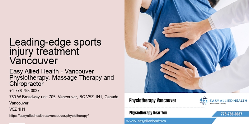 Leading-edge sports injury treatment Vancouver physiotherapy for bursitis