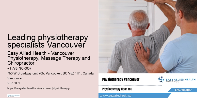 Leading physiotherapy specialists Vancouver physiotherapy for workplace injuries