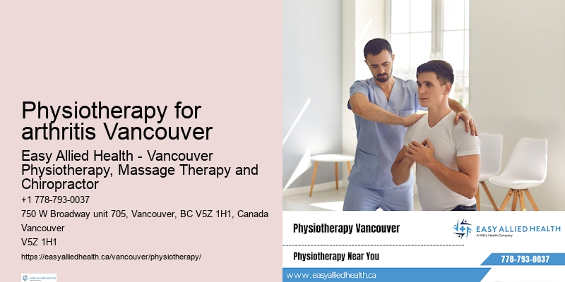 Physiotherapy for arthritis Vancouver physio services