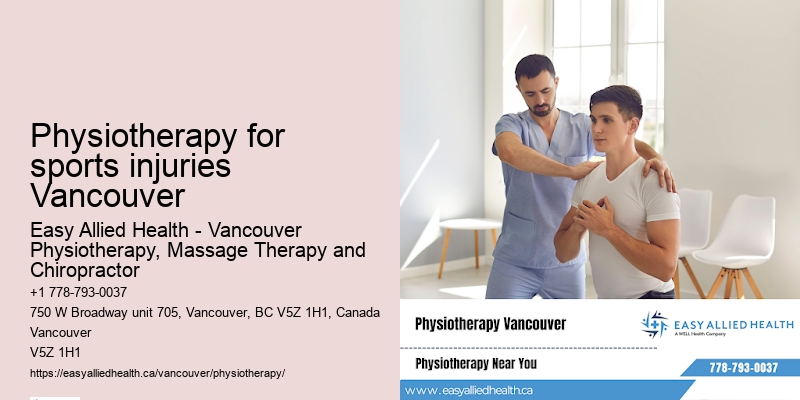 Chronic pain physiotherapy Physiotherapy for sports injuries Vancouver