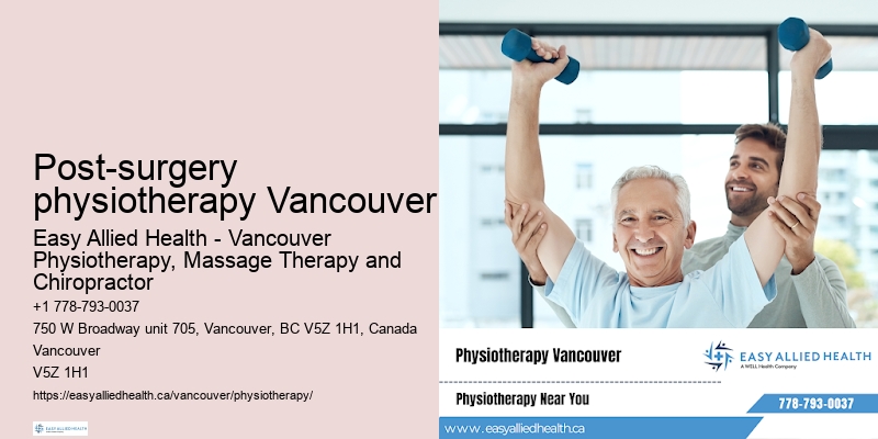 Post-surgery physiotherapy Vancouver physiotherapy for pregnancy