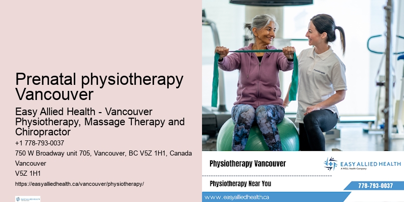 Prenatal physiotherapy Vancouver physiotherapy for TMJ disorders