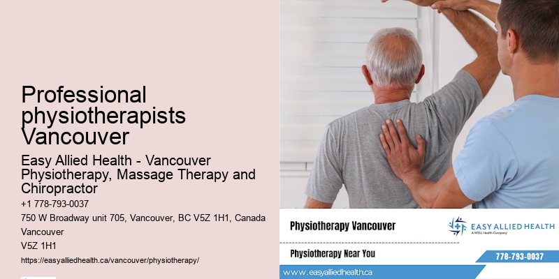 Expert physiotherapy for chronic conditions in Professional physiotherapists Vancouver