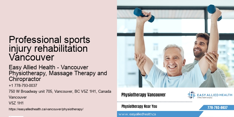 Injury prevention physiotherapy Professional sports injury rehabilitation Vancouver