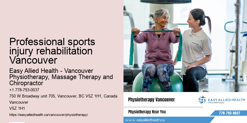 Professional sports injury rehabilitation Vancouver physiotherapy for arthritis