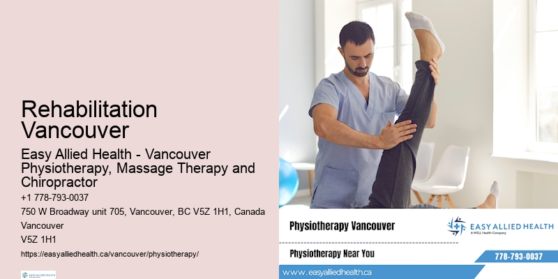 Leading-edge physiotherapy treatments in Rehabilitation Vancouver