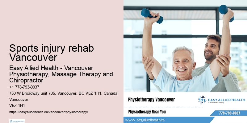 Sports injury rehab Vancouver physiotherapy for football injuries