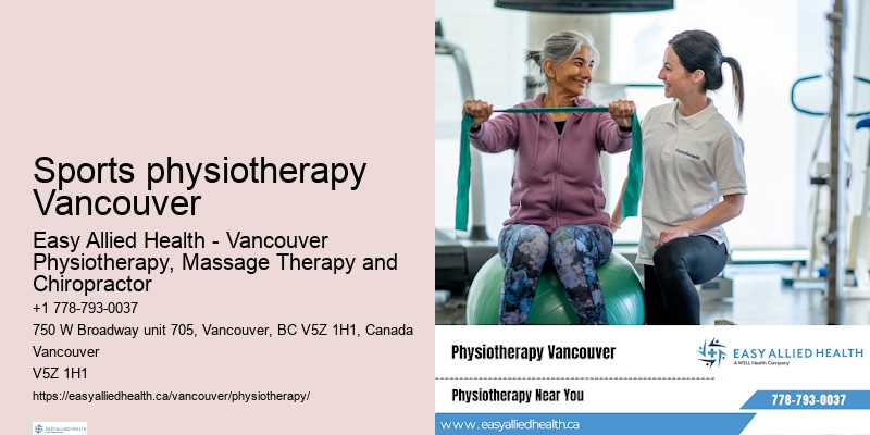 Sports physiotherapy Vancouver physiotherapy for seniors