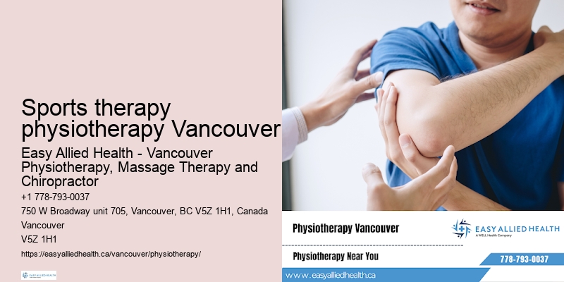 Sports therapy physiotherapy Vancouver physiotherapy treatments