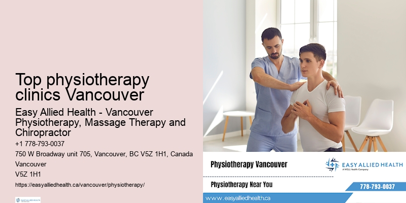 Top physiotherapy clinics Vancouver physiotherapy treatment options