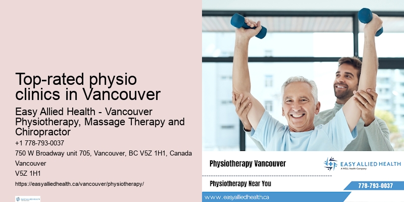 Premium physiotherapy care Top-rated physio clinics in Vancouver