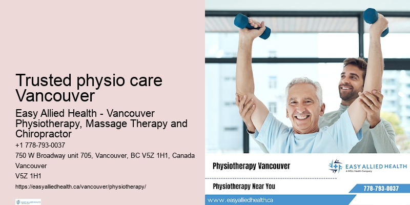 Trusted physiotherapy for shoulder pain in Trusted physio care Vancouver