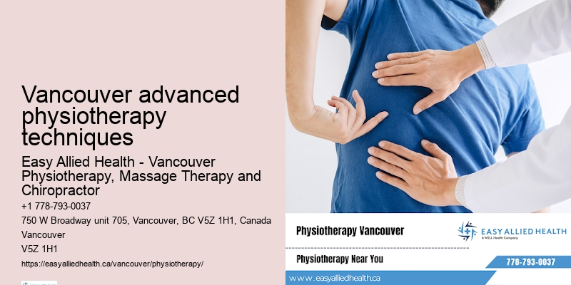 Trusted physiotherapy for children in Vancouver advanced physiotherapy techniques