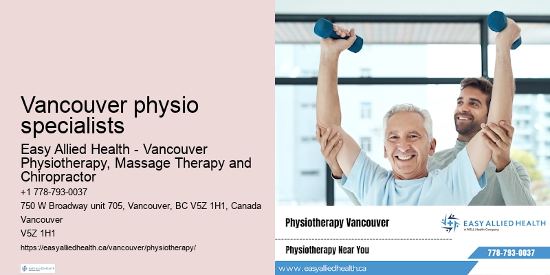 Vancouver physio specialists physiotherapy for gait analysis