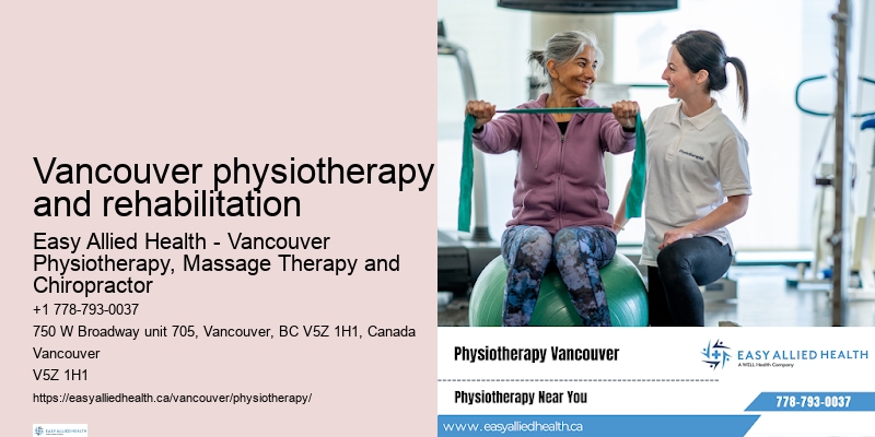 Physiotherapy treatments Vancouver physiotherapy and rehabilitation