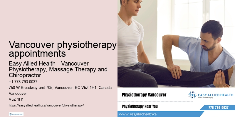 Specialized pediatric physiotherapy Vancouver physiotherapy appointments