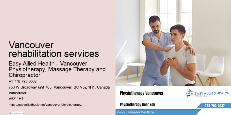 Physiotherapy clinic near me Vancouver rehabilitation services