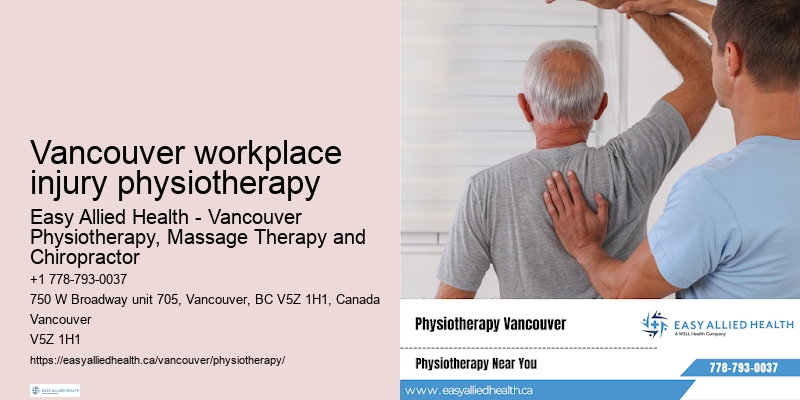 Comprehensive rehabilitation services Vancouver workplace injury physiotherapy