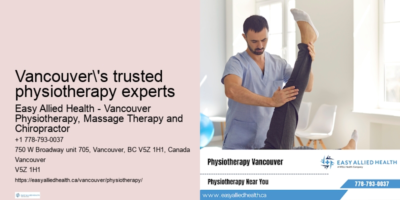 Physiotherapy downtown Vancouver's trusted physiotherapy experts