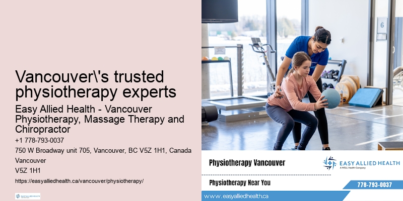 Expert rehabilitation therapists Vancouver's trusted physiotherapy experts