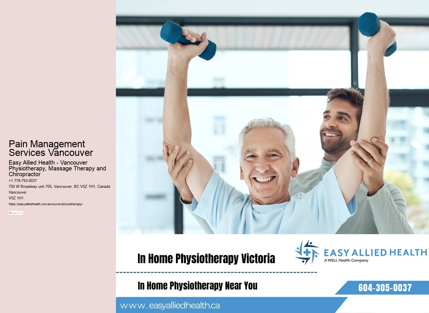 Specialized Vancouver Physiotherapy Services