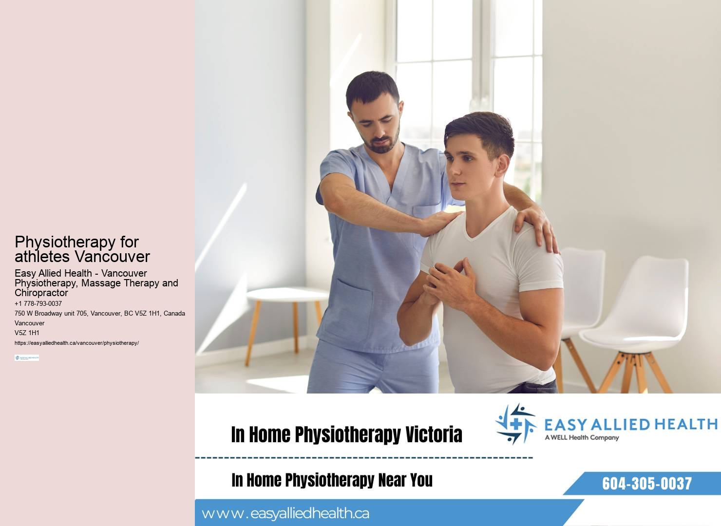 Vancouver physiotherapy specialists