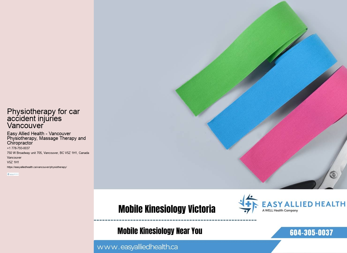 Vancouver physiotherapy clinic reviews