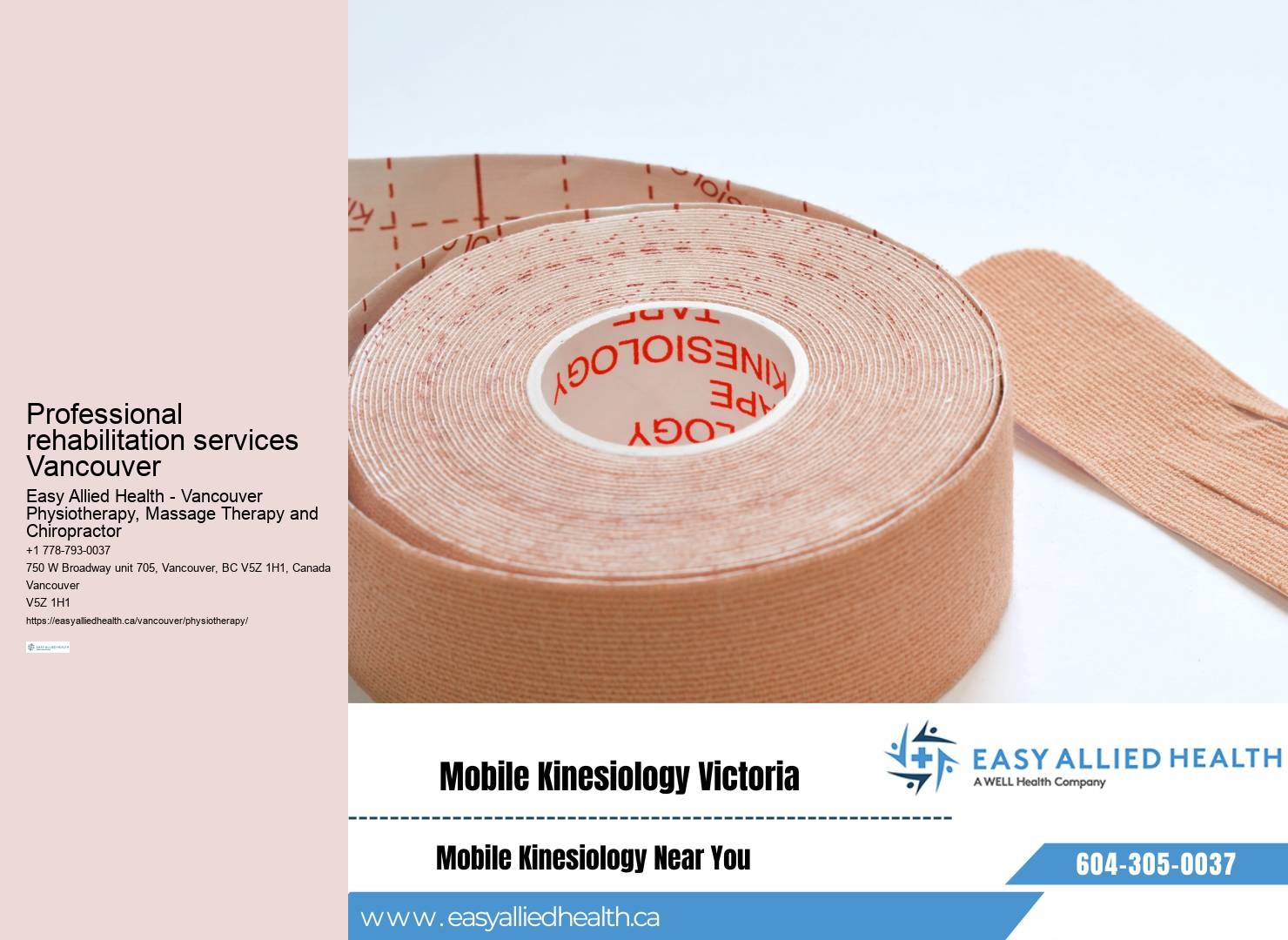 Injury prevention physiotherapy Vancouver