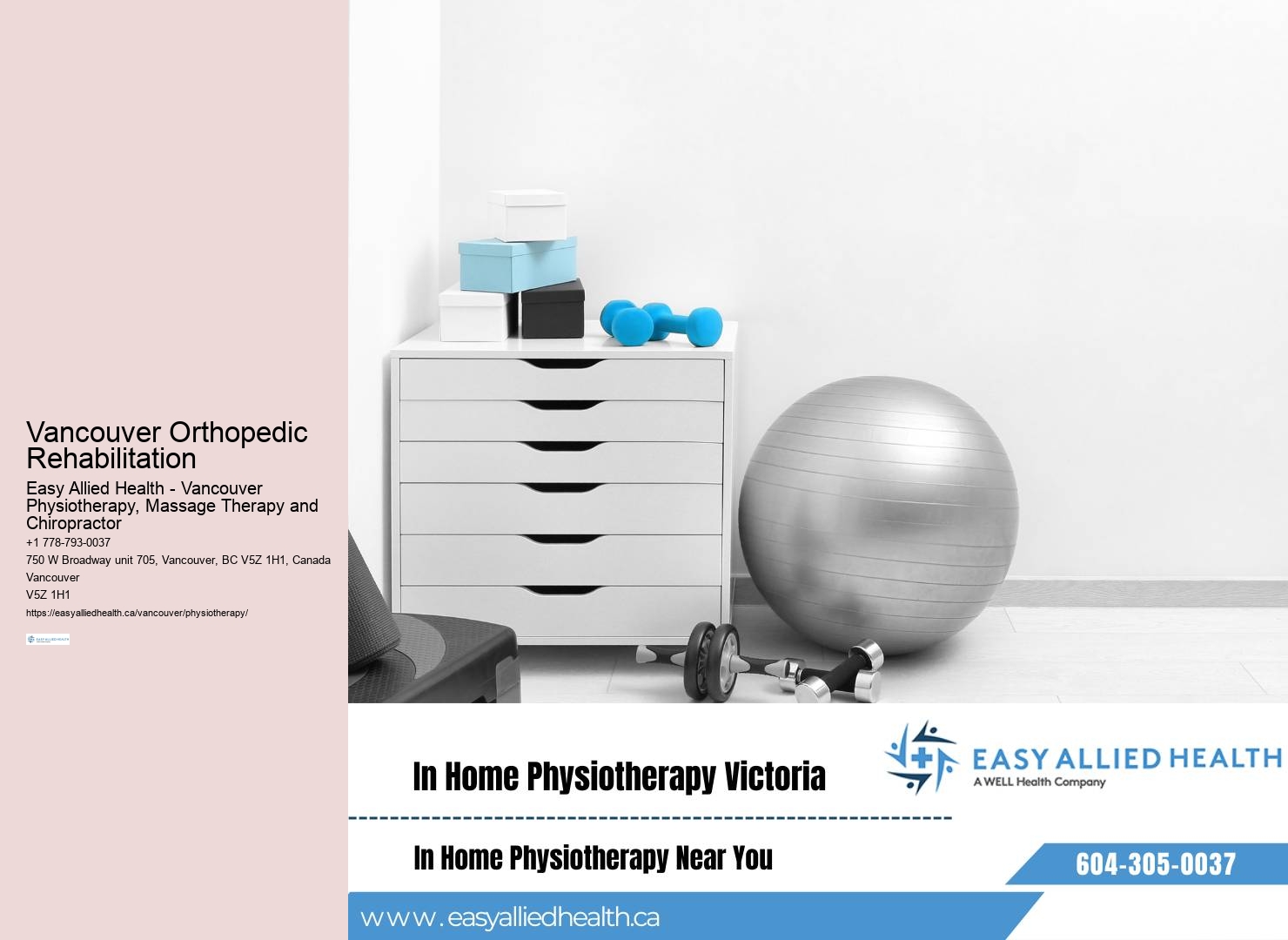 Leading physiotherapists Vancouver