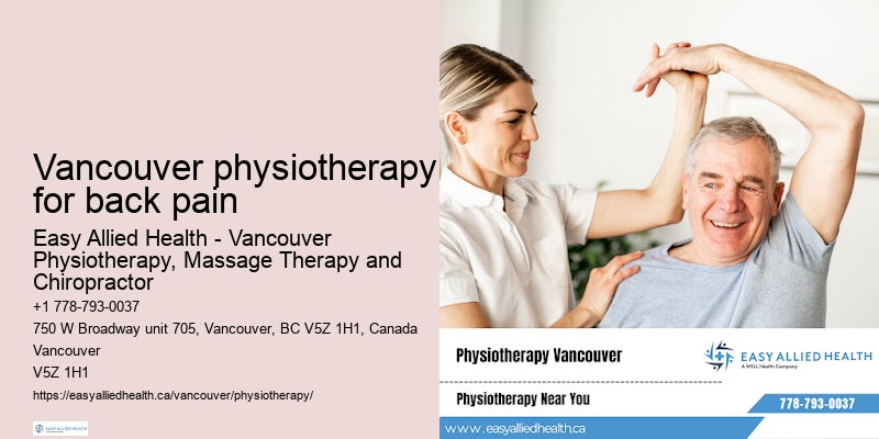 Vancouver physiotherapy for back pain