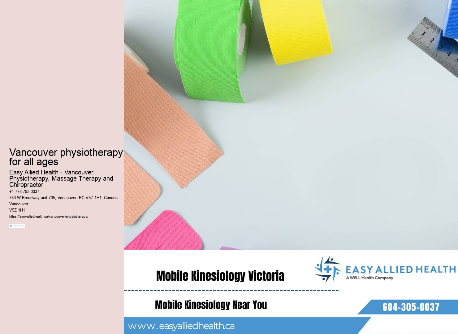 Physiotherapy Clinics in Vancouver