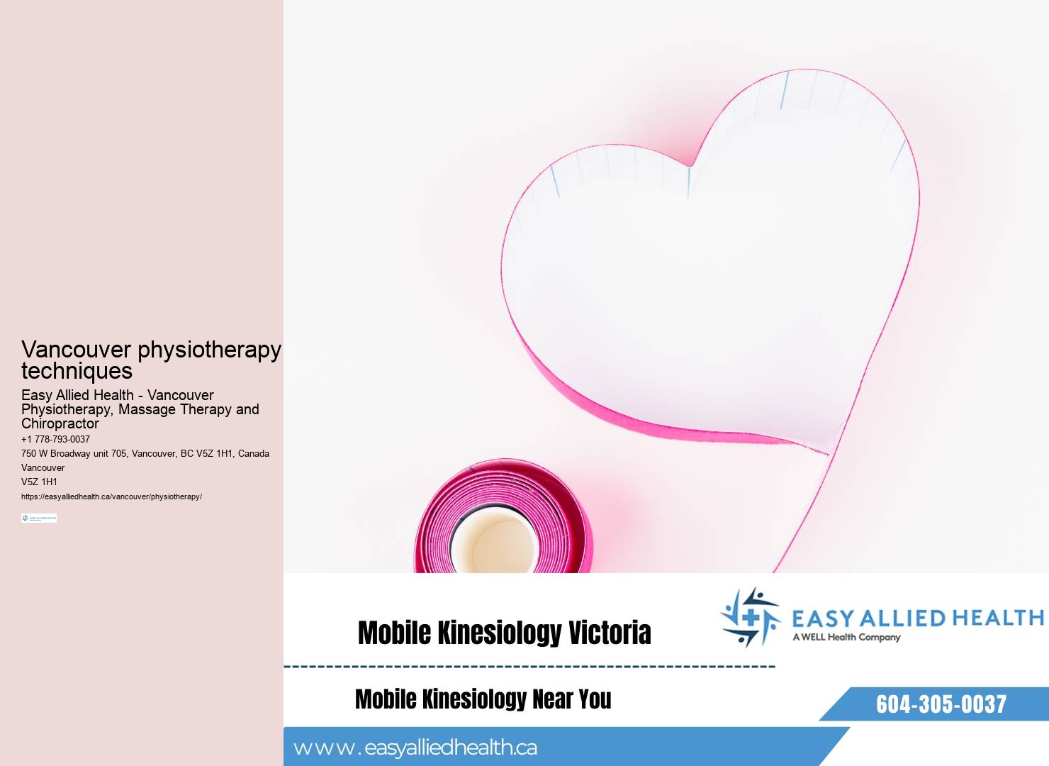 Vancouver physiotherapy for seniors