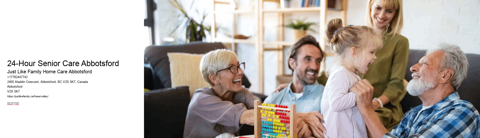 Long-Term Home Care 24-Hour Senior Care Abbotsford