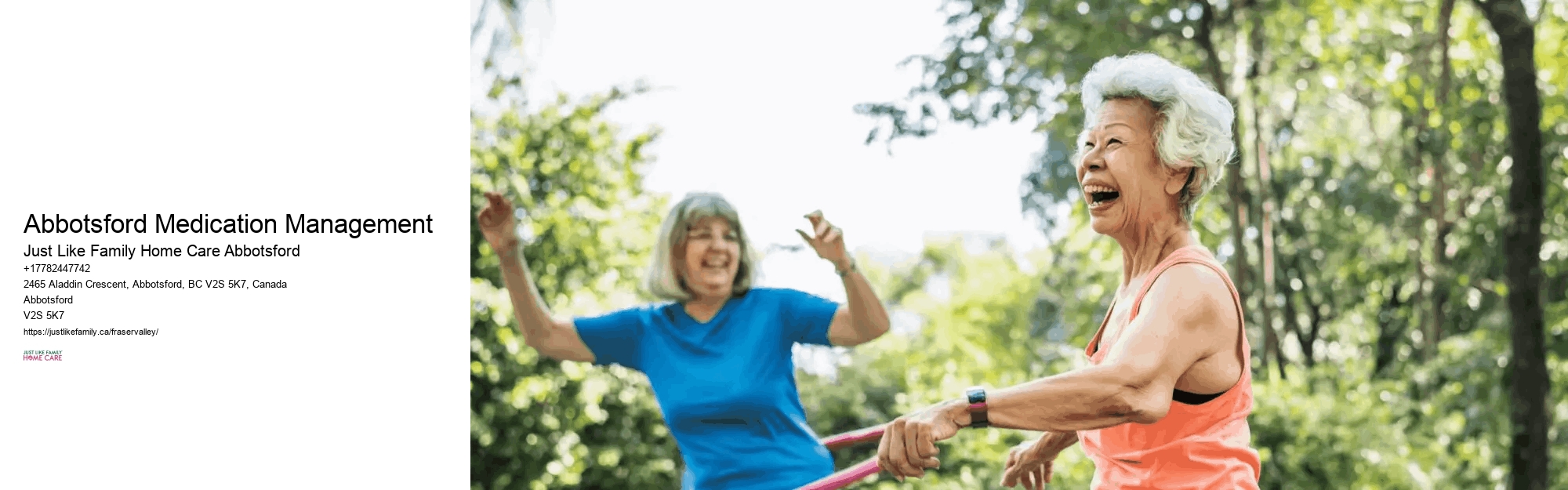 Geriatric Care Management Abbotsford Medication Management