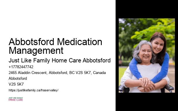 Companion Care for Seniors Abbotsford Medication Management