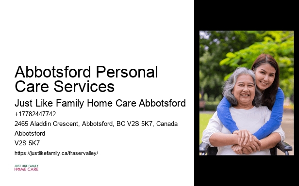 Personal Care for Elderly Abbotsford Personal Care Services