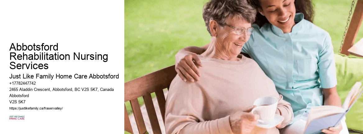 Senior Nutrition Assistance Abbotsford Rehabilitation Nursing Services