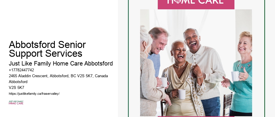 Abbotsford Senior Support Services Wellness Services