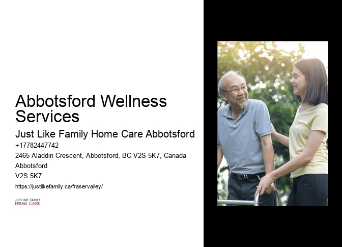 Home Health Plans Abbotsford Wellness Services
