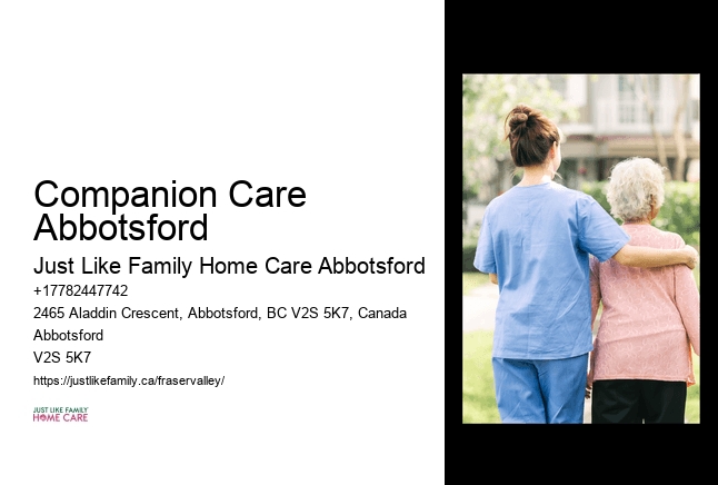 Emergency Home Care Services Companion Care Abbotsford