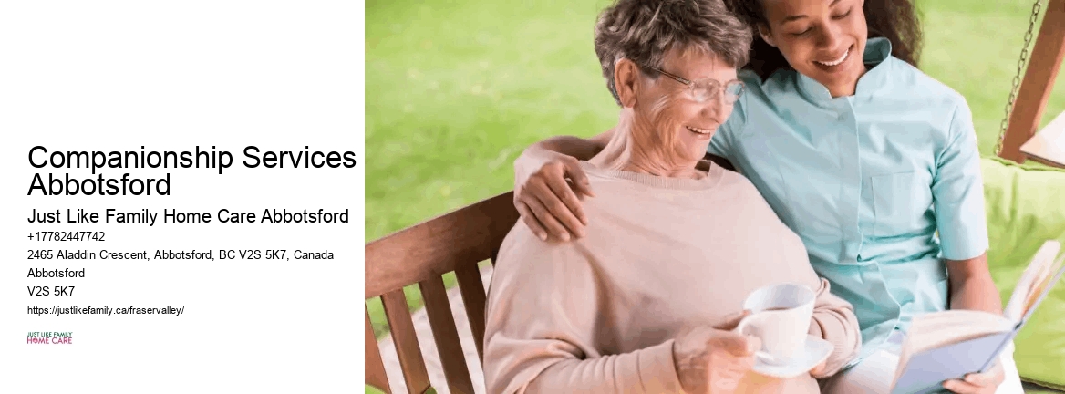 Companionship Services Abbotsford Nursing Care for Elderly