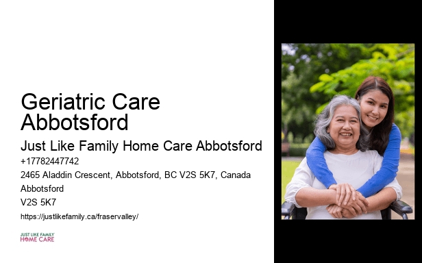 Home Nursing for Chronic Conditions Geriatric Care Abbotsford