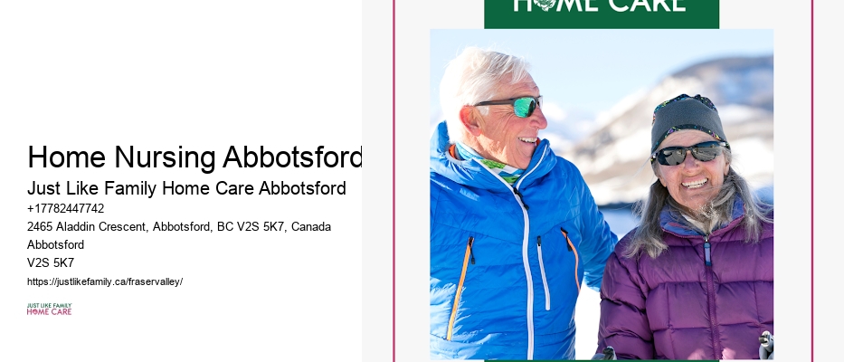 Senior Nutrition Assistance Home Nursing Abbotsford
