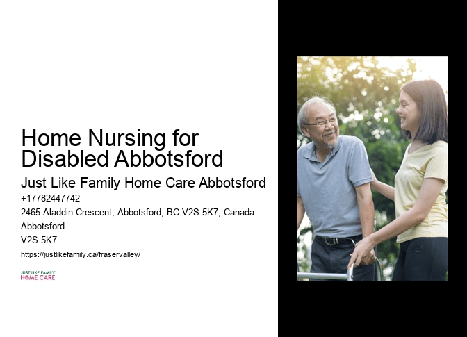 Senior Health Assessments Home Nursing for Disabled Abbotsford