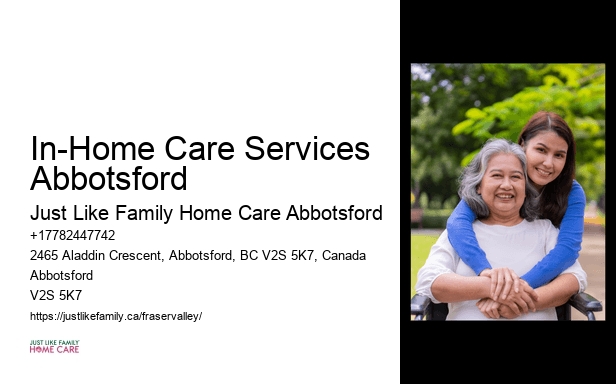 Affordable Elder Care In-Home Care Services Abbotsford